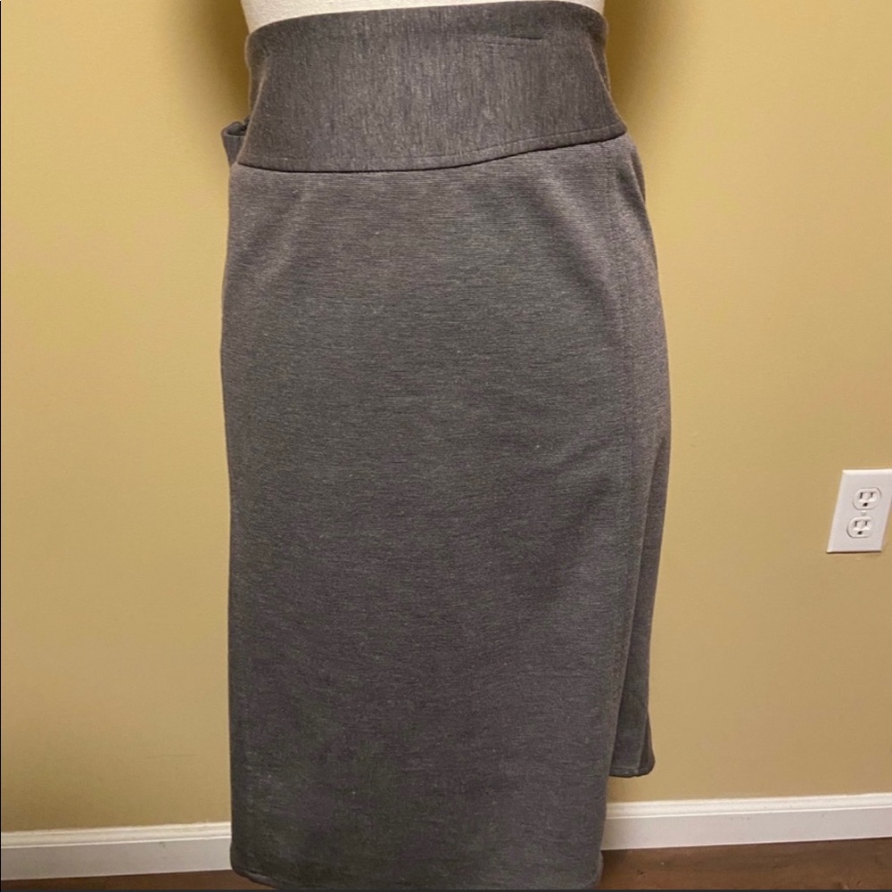 Lane Bryant Pencil Skirt w/ Ruffle Hem